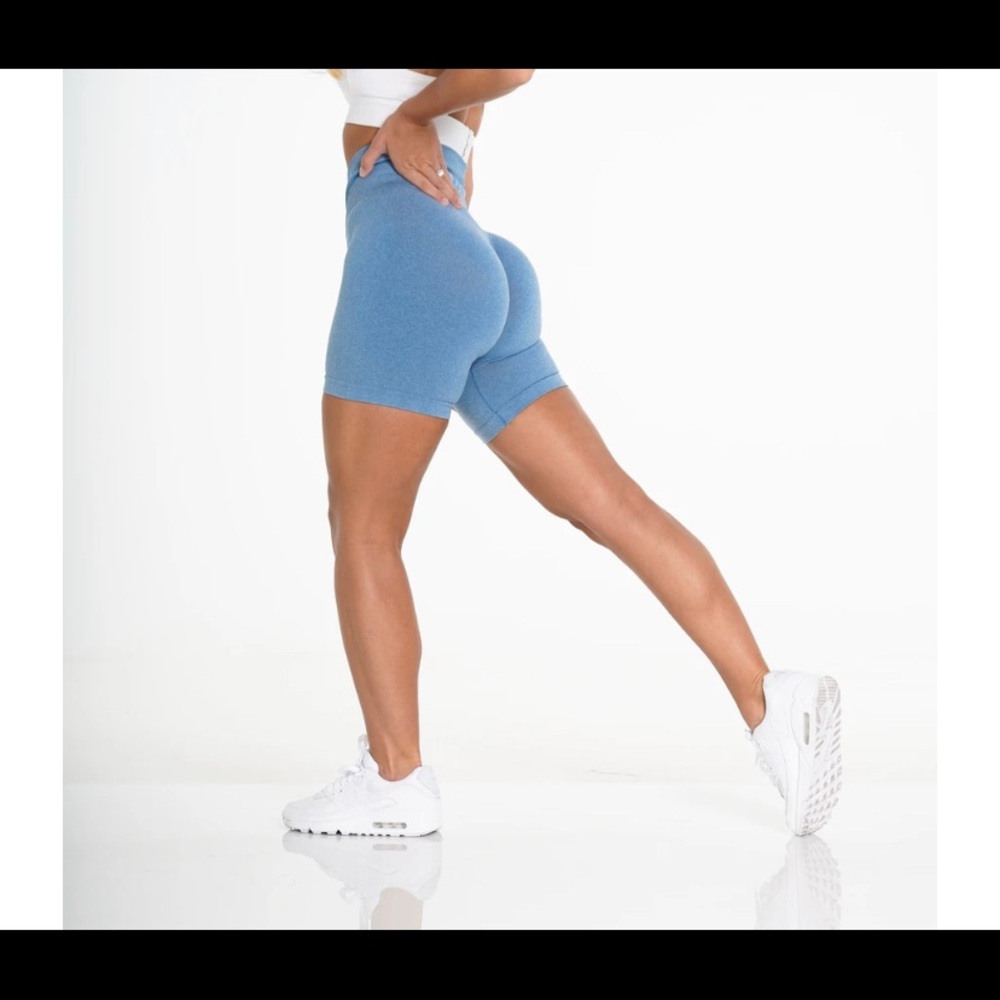 NVGTN Pro Shorts - Sky Blue